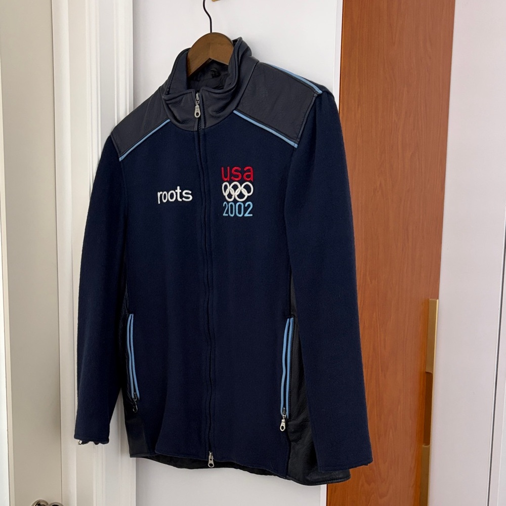 Roots Navy USA 2002 Olympic Jacket
